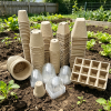 Organic vegetable and herb gardens