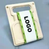 Hinged Flip Design Holds 2 Liquor Bottles