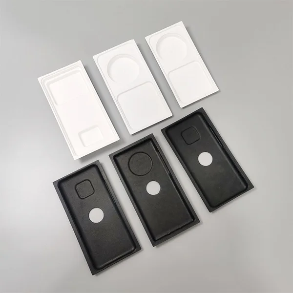 Dual Color Options: Dyed Black & Natural White Wet-Pressed Sugarcane Pulp