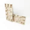 Natural Unbleached Dry-Pressed Recycled Paper Pulp