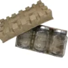 Clamshell Flip Lid One-Piece Bottle Protector Tray