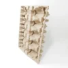 Separated Partition Ribs Prevent Bottle Collision & Label Scratches
