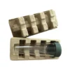 Horizontal Contoured Cavity Prevents Glass Rolling & Shifting