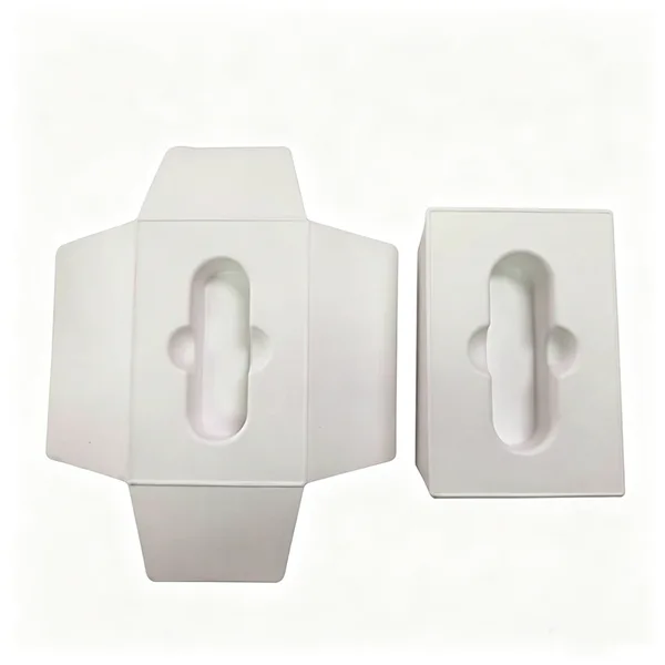 Dual-Style Matte White Wet-Molded Sugarcane Pulp Disposable Vape Pen Insert - Anti-Shift Anti-Scratch Eco Liner For E-Cigarette Gift Packaging - 이미지 5
