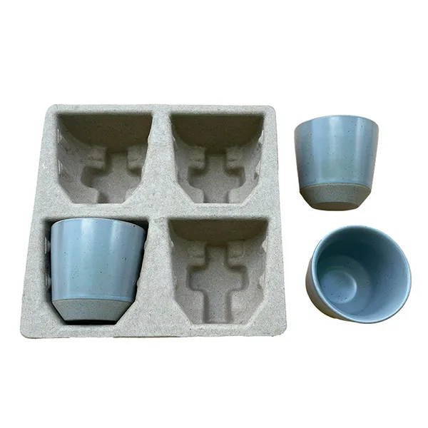 Reinforced Ribs Shock Absorption Prevent Pottery Breakage
