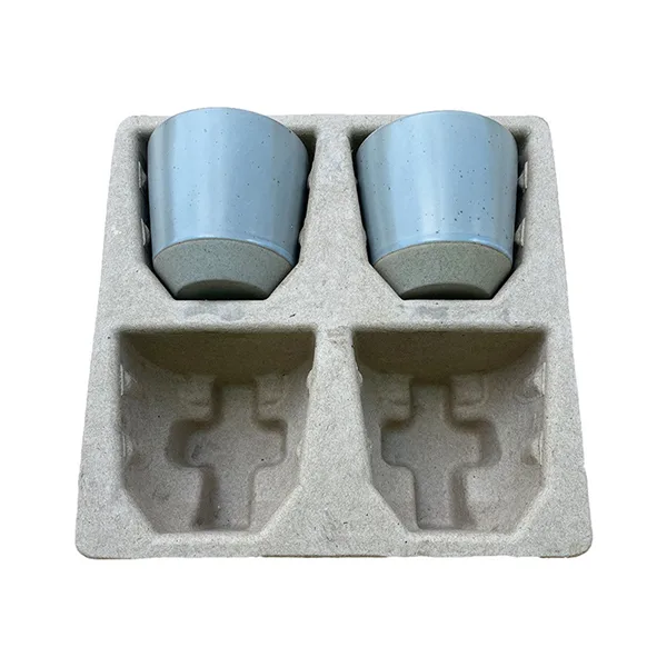 Multi-Cavity Custom Tray For Ceramic Teapot & Teacup Sets