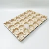 Natural Unbleached Recycled Paper Molded Pulp