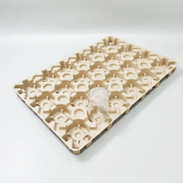 Natural Unbleached Recycled Paper Molded Pulp